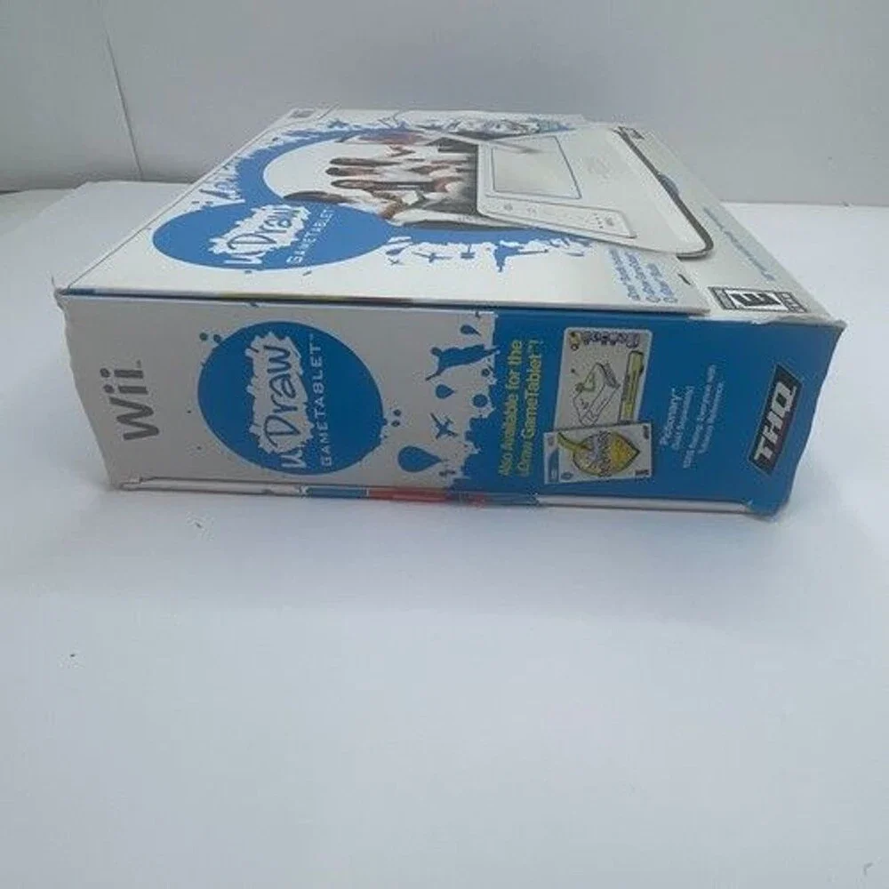 OEM White uDraw GameTablet uDraw Studio (Wii, 2010) Complete Controller